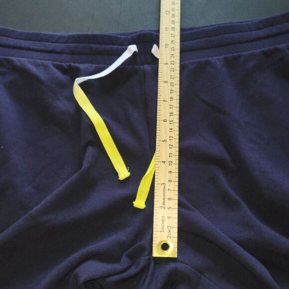 Talbots Navy Blue Pima Lounge Shorts 1X - Picture 5 of 9